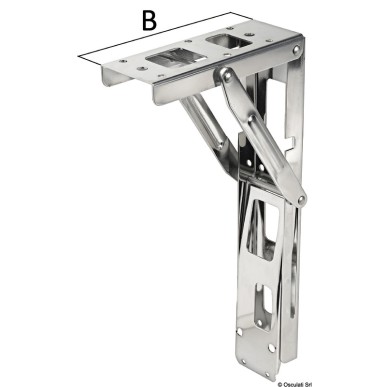 Bras pliant p. tables ou sièges Heavy Duty | EAN 8033137150753 Ref 48.616.00