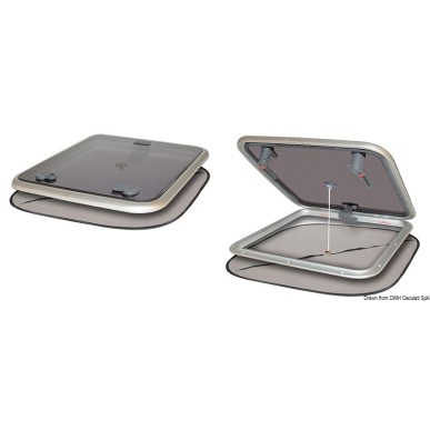 Rideau occultant+ moustiquaire 600 x 600 mm | EAN 8033137107955 Ref 19.356.02