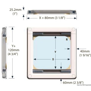 
Pleated Screen x Bomar 1039W 

