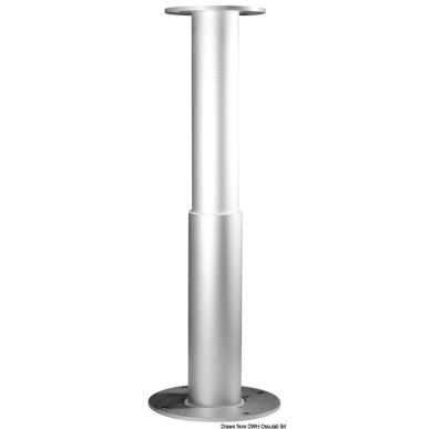 Pied table rétractable 2 étapes 12 V | EAN 8033137216015 Ref 48.746.12