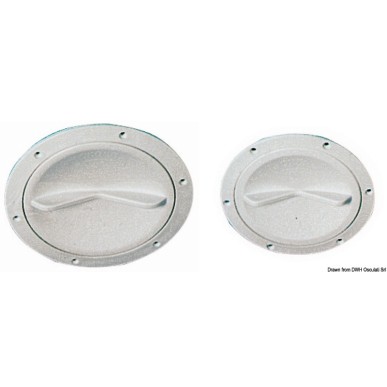 Bouchon inspection blanc ouverture facile 102 mm | EAN 8033137109348 Ref 20.201.00