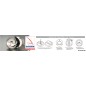 
Bouchon de nable Quick Lock Waste ISO 8099 38 mm 

