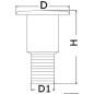 Bouchon nable laiton chromé col long WASTE 38 mm
Bouchon nable laiton chromé col long WASTE 38 mm