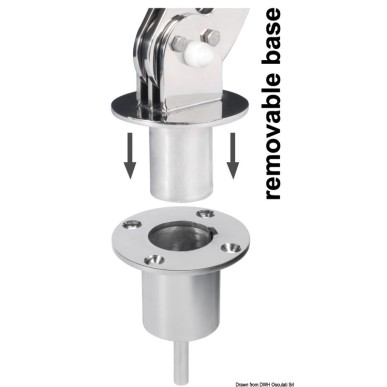 Support démontable double annexes | EAN 8033137112492 Ref 22.507.03