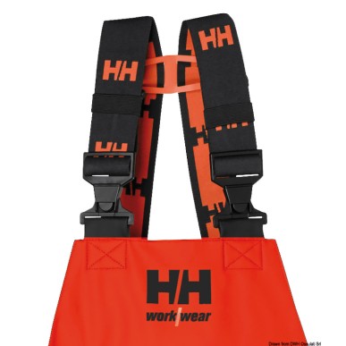 HH Storm Rain salopette BIB orange/noir XXL | EAN 8033137208690 Ref 24.501.15