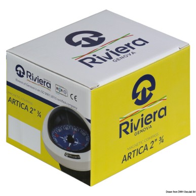 Compas RIVIERA Vega BA3 + rose bleu | EAN 8033137114151 Ref 25.005.13
