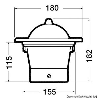 Compas 5" RIVIERA BW1/AV | EAN 8033137114298 Ref 25.012.00