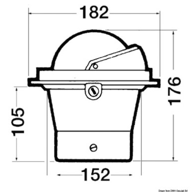 Compas 5" RIVIERA BW3 | EAN 8033137114854 Ref 25.029.00