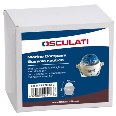 Compas Finder 2" + étrier blanc/bleu | EAN 8033137052217 Ref 25.170.02