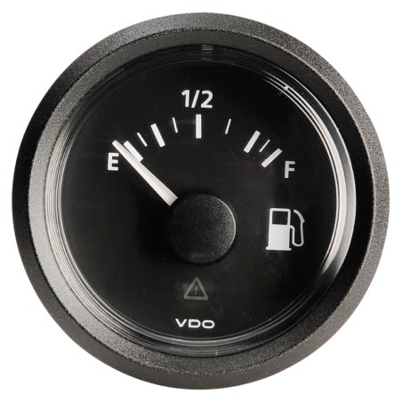 
Indicateur niveau carburant 10/180 ohm noir   
