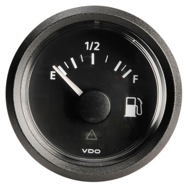 Indicateur niveau carburant 10/180 ohm noir  | EAN 8033137116827 Ref 27.582.01