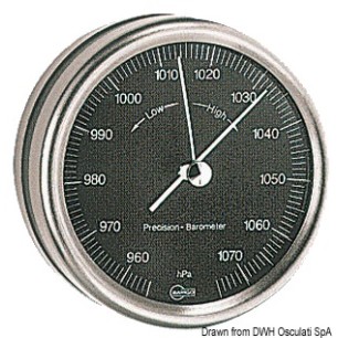 
Horloge au quartz Barigo Orion cadran noir  
