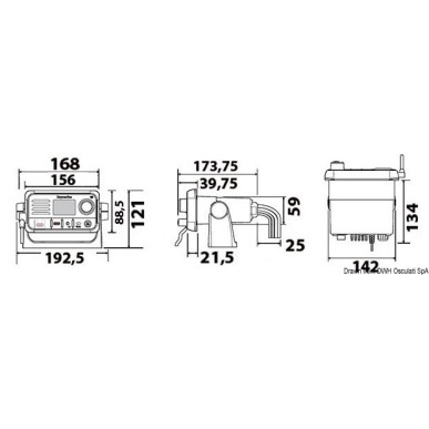 Radio RAYMARINE VHF Ray53| EAN 8033137192029 Ref 29.718.25
