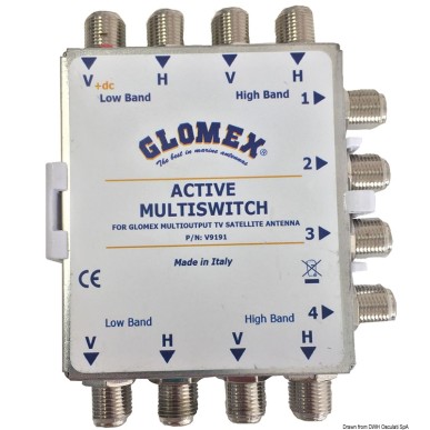 Antenne TV satellite GLOMEX Saturn 4 NEO| EAN 8033137211034 Ref 29.923.52