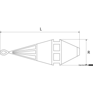 
Ancre flottante double cône Heavy Tug HT 30 L 
