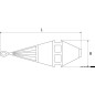 
Ancre flottante double cône Heavy Tug HT 30 L 
