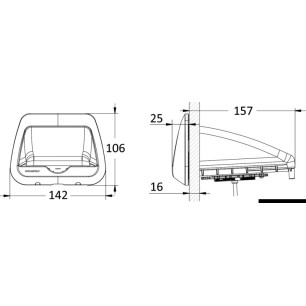 
Chargeur sans fils étanche ROKK NEST 10W 
