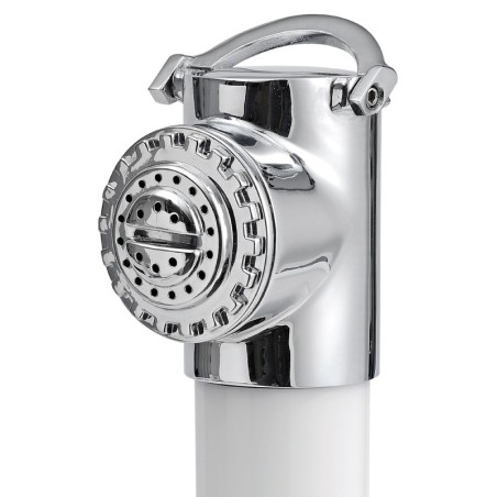 
Douche New Edge chromée tuyau PVC 2,5 m 
