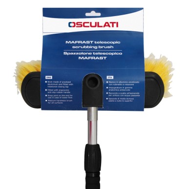 Balais-brosse télescop. Osculati 5 inclin 117/180cm | EAN 8033137052309 Ref 36.191.03