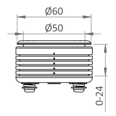 Lève-plancher antivibrations Eclipse | EAN 8033137211829 Ref 38.164.00