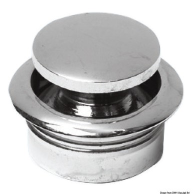 Pommeau laiton chromé 16 mm | EAN 8033137127700 Ref 38.181.02