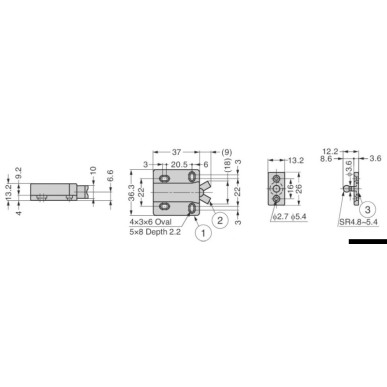Loquet d'arret non magnétique SUGATSUNE Ref 38.194.01