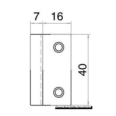 Fermeture Flush Lock ovale type A magnétique | EAN 8033137192333 Ref 38.179.45