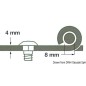 
Maxi charnière 180x100 mm 
