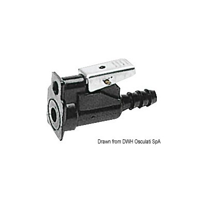 
Attache carburant SUZUKI/OMC femelle Ø 8 mm 
