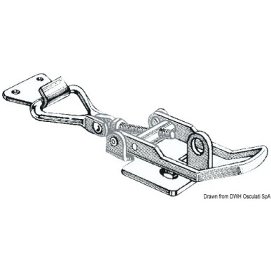 Fermeture levier inox 123-137 mm | EAN 8033137129827 Ref 38.904.11