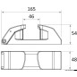 
Chaumard avec coinceur Crab p.bout Ø 20  30 mm 

