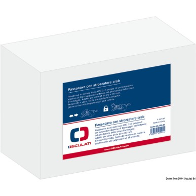 Chaumard + coinceur Crab p.bout Ø 20 30 mm | EAN 8033137200014 Ref 40.230.01