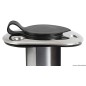 
Porte-canne  encastrer inox 42 mm 90° 
