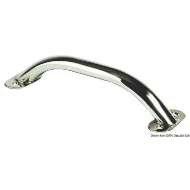 Main-courante ovalisée AISI316 19x25 mm 600 mm | EAN 8033137135453 Ref 41.911.24
