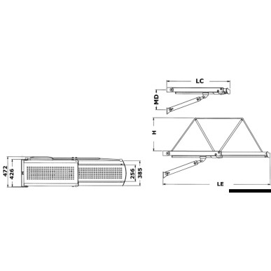 Passerelle hydraulique Bridge 27 24 V | EAN 8033137135576 Ref 42.620.55