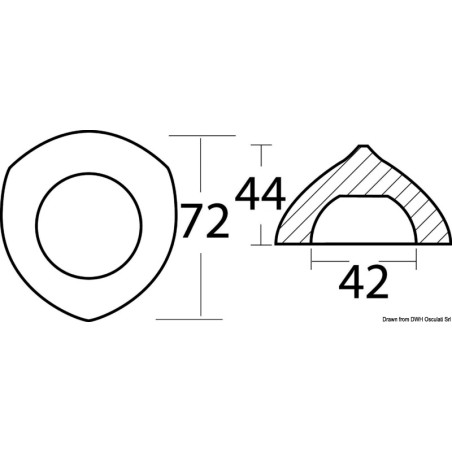 
Anode pour hélices Max/Prop 42 mm 
