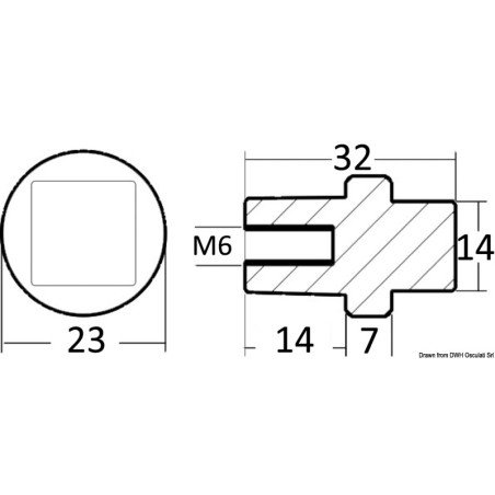 
Anode cylindre zinc pour Yamaha 80/300 HP 
