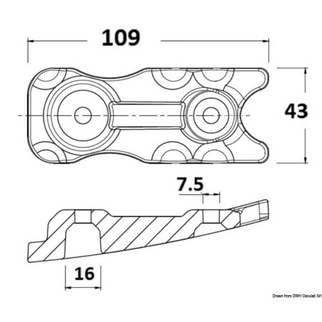 
Anode magnésium Mercury 350 PRO 
