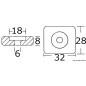 Anode magnésium pour Honda 8/20 HP
Anode magnésium pour Honda 8/20 HP