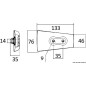 Anode aluminium p. Volvo Penta DP 3863206/3588746
Anode aluminium p. Volvo Penta DP 3863206/3588746