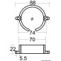 
Anode zinc axe hélice Mercruiser Bravo I 

