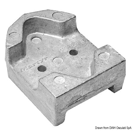 
Anode aluminium p. groupes arrières Mercruiser 
