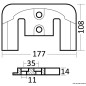 Plaque anode zinc pour Bravo
Plaque anode zinc pour Bravo