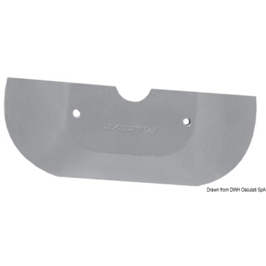 Plaque anode aluminium intra-hors-bord Alpha One | EAN 8033137138911 Ref 43.435.11