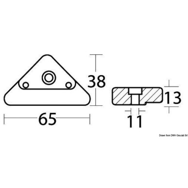 Anode pied magnésium DPX | EAN 8033137139536 Ref 43.553.11