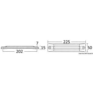 
Anode plaque magnésium 75/225 HP 
