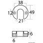 
Anode pied Mercruiser 
