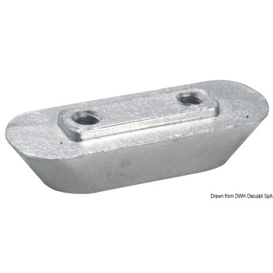 Anode plaque aluminium 10/50 HP | EAN 8033137138218 Ref 43.315.22