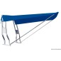 
Taud télescopique poupe blanc 130 x 155 cm 
