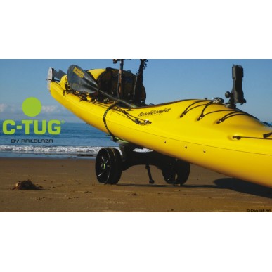 Chariot C-TUG + roues Kiwi RAILBLAZA Ref 47.341.01